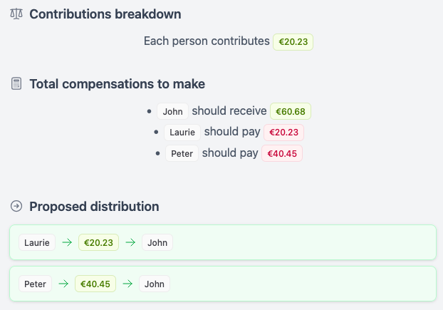 Share & Settle - Screenshot